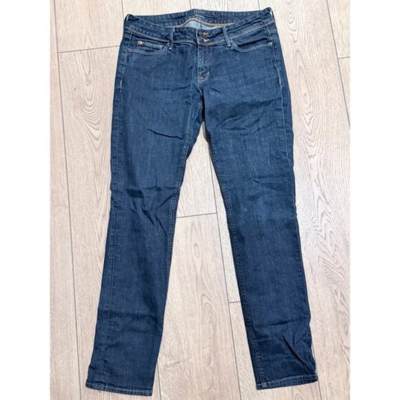 Hudson Jeans Womens Size 30 Dark Wash Denim Skinny Pants Made in USA - Picture 2 of 6